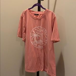 Peach tee